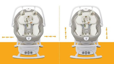 Nôi cũi cho bé Joie Sansa 2in1 Portrait (Nôi đưa)