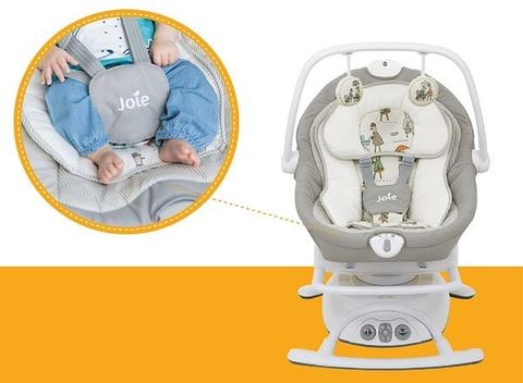 Nôi cũi cho bé Joie Sansa 2in1 Portrait (Nôi đưa)