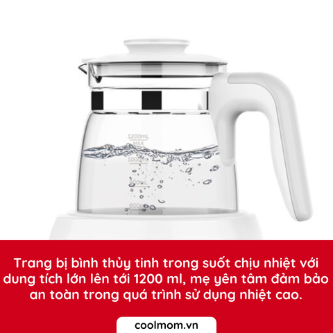 Máy đun nước pha sữa Fatzbaby QUICK 12 FB3503HB