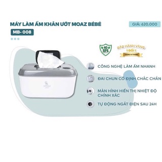 Máy làm ấm khăn Moaz BéBé MB-008