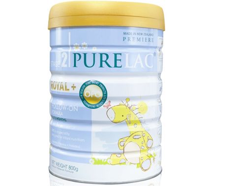 Sữa bột dinh dưỡng PureLac Royal Plus Stage 2 cho trẻ 6-12 tháng tuổi 800G