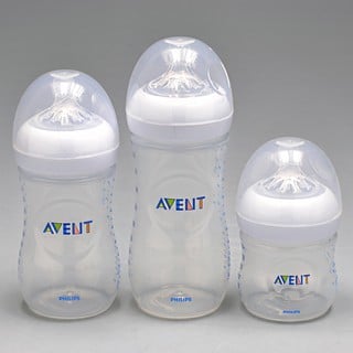 Bình sữa Philips Avent Natural 60ml / 125ml / 260ml / 330ml bằng nhựa PP, không có BPA