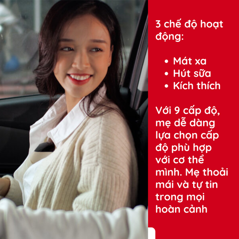 Máy hút sữa điện rảnh tay không dây Fatzbaby Freemax 4 PLUS FB1277RH