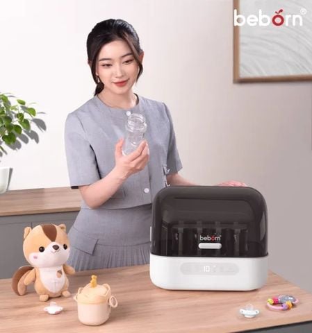Máy úp bình sữa và tiệt trùng sấy khô Beborn UVC SB02