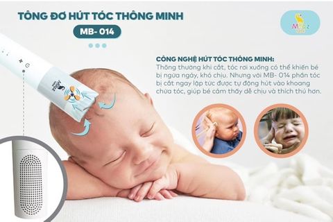 Tông đơ hút tóc Moaz BéBé MB-014