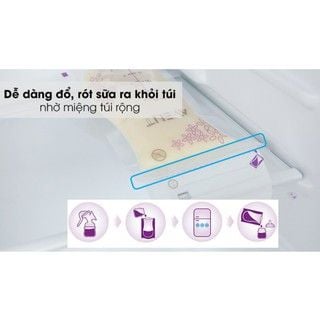 Túi trữ sữa Philips Avent 180ml (25 cái)