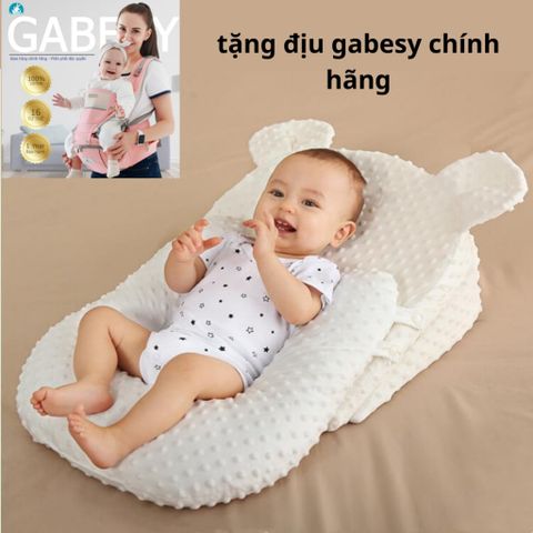 (CHÍNH HÃNG) Gối chống trào ngược cho bé cao cấp LOVE BABY vải polyester lõi cao su non (có hỗ chợ ship hỏa tốc)