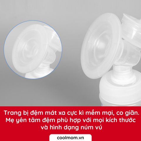 Máy hút sữa điện đôi Philips Avent Eureka Plus SCF394.11