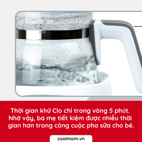 Bình đun nước thông minh Moaz BéBé MB-012