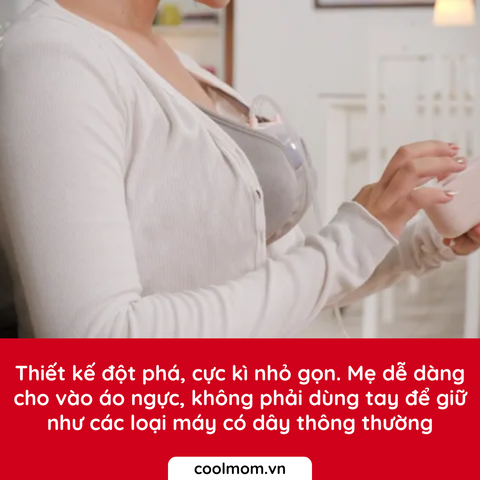 Máy hút sữa điện đôi rảnh tay Fatzbaby Twinfree 1 FB1301TG