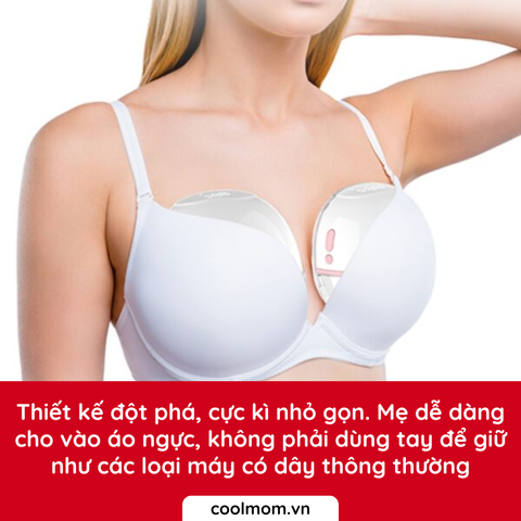 Máy hút sữa điện rảnh tay không dây Fatzbaby FREEMAX 3 FB1203CW