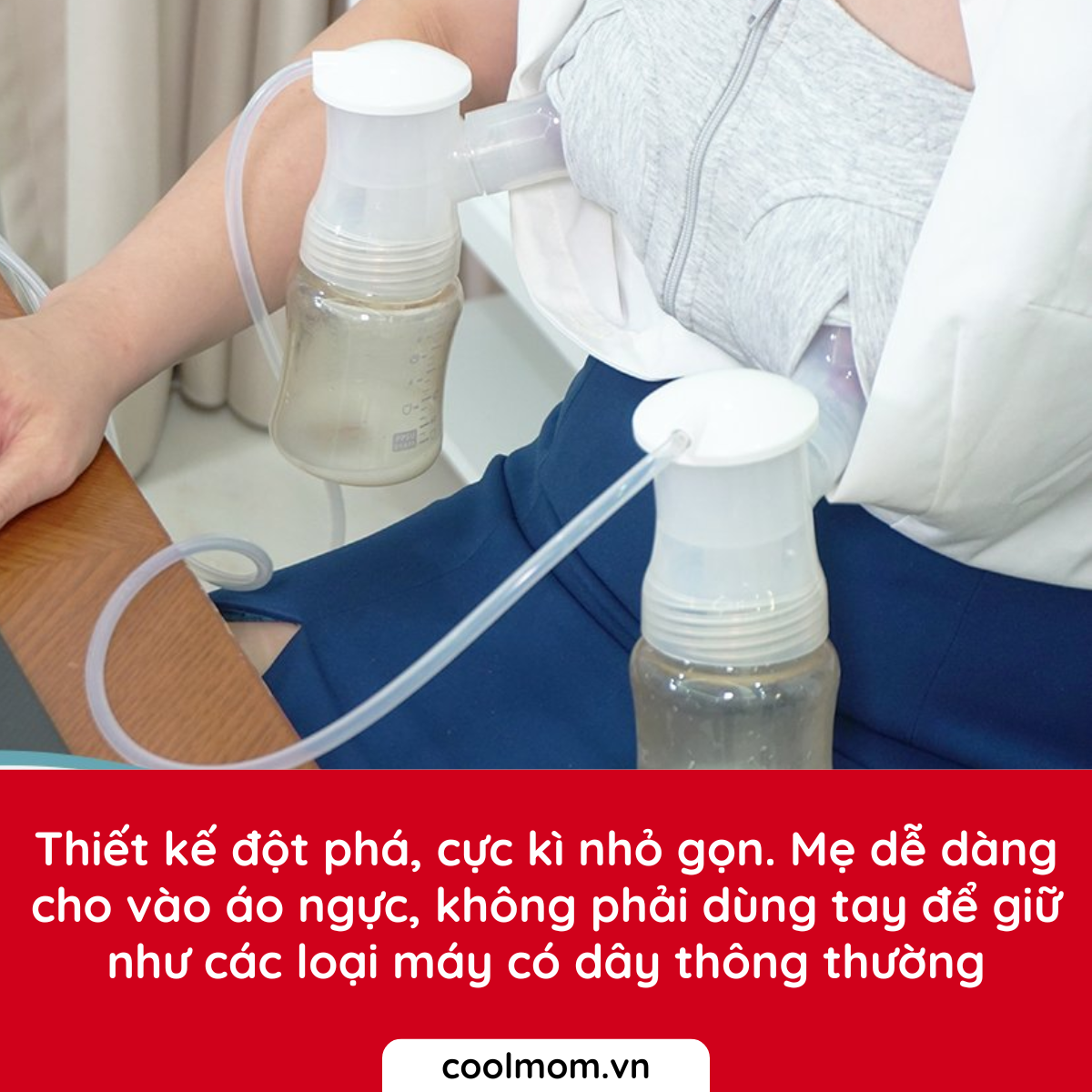 Máy hút sữa điện đôi Moaz BéBé MB-029