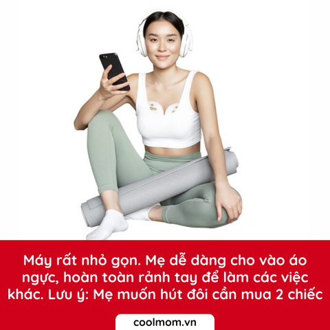 Máy hút sữa điện rảnh tay không dây Fatzbaby FREEPRO 1 FB1270BT