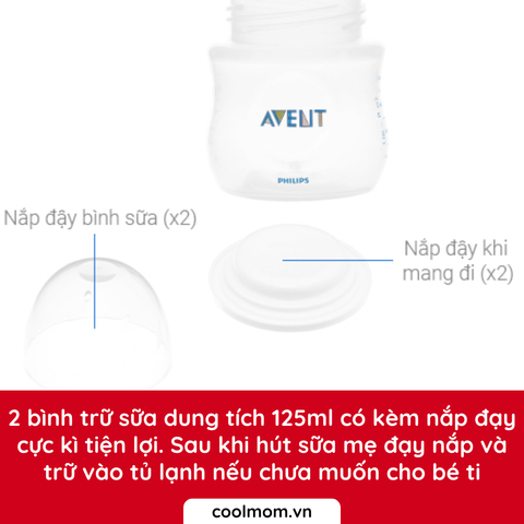 Máy hút sữa điện đôi Philips Avent Eureka Plus SCF394.11