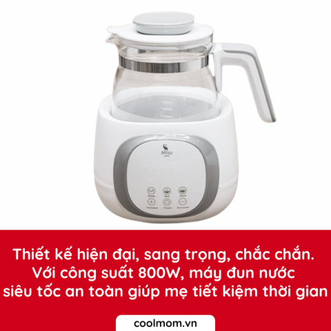 Bình đun nước thông minh Moaz BéBé MB-012