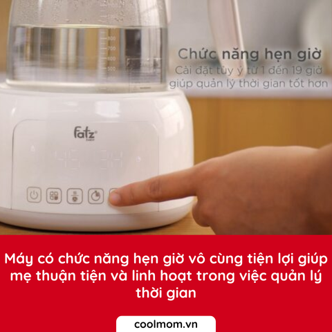 Máy đun nước pha sữa Fatzbaby QUICK 12 FB3503HB