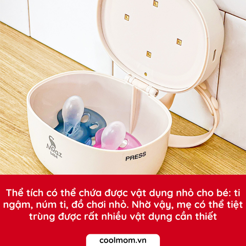 Máy tiệt trùng ti giả Moaz BéBé UVC MB-045