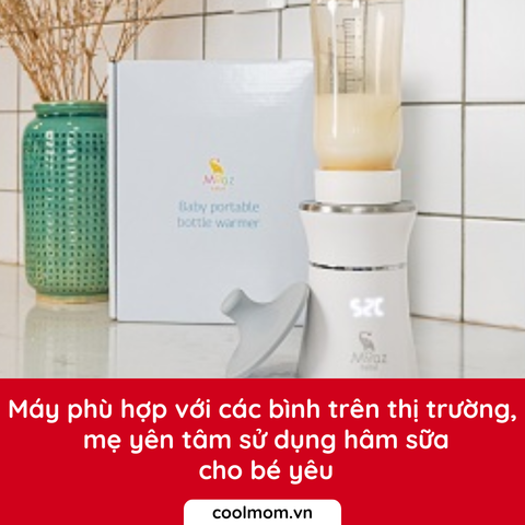 Máy hâm sữa di động không dây Moaz BéBé MB-041