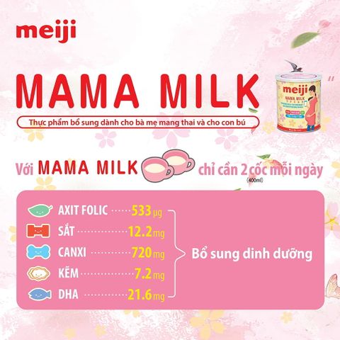 Sữa bầu Meiji Mama 350g
