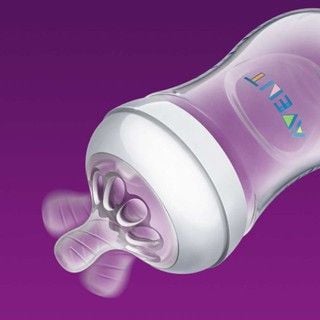 Bộ 2 bình sữa Philips Avent Natural 125ml / 260ml / 330ml bằng nhựa PP không có BPA