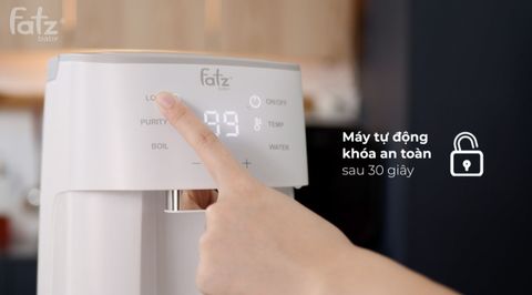 Bình đun và hâm nước pha sữa thông minh Fatzbaby SMART 2 FB3817TN