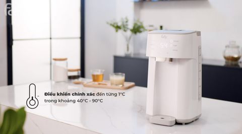 Bình đun và hâm nước pha sữa thông minh Fatzbaby SMART 2 FB3817TN