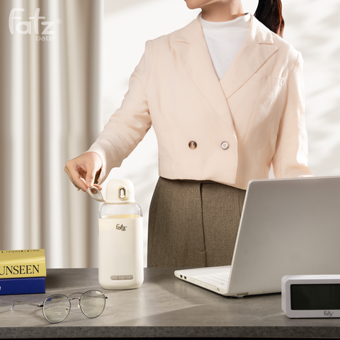 Bình hâm nước pha sữa di động Mini Smart 14