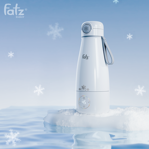 Bình hâm nước pha sữa di động Fatzbaby Mini Smart S1 FB3826NB