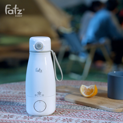 Bình hâm nước pha sữa di động Fatzbaby Mini Smart S1 FB3826NB