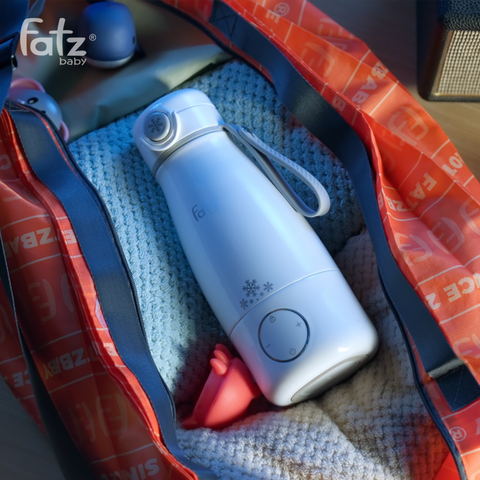 Bình hâm nước pha sữa di động Fatzbaby Mini Smart S1 FB3826NB
