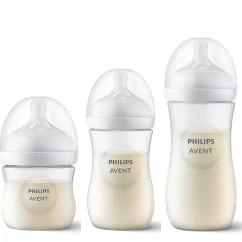 Bộ 2 bình sữa Philips Avent mô phỏng tự nhiên 125ml / 260ml / 330ml (Mẫu mới)