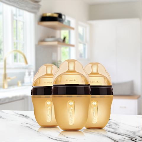 Bình sữa sơ sinh silicone Kamidi baby