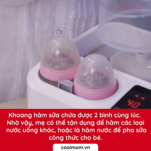 Máy tiệt trùng bình sữa Fatzbaby CAPTAIN 2 FB4315SL