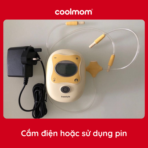 Máy hút sữa điện đôi Medela Freestyle