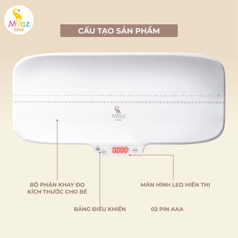 Cân điện tử Moaz BéBé MB-062