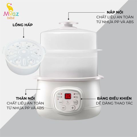Nồi nấu chậm Moaz BéBé MB-060