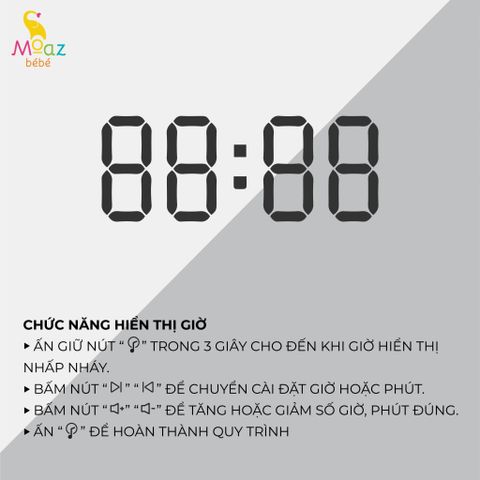 Máy tạo tiếng ồn trắng Moaz BéBé MB-057