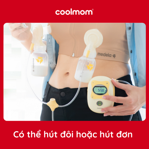 Máy hút sữa điện đôi Medela Freestyle