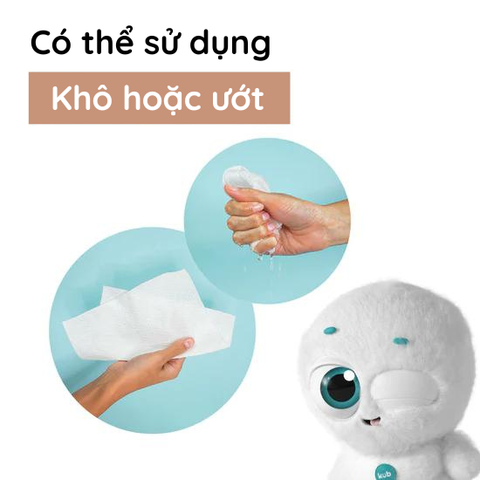 Khăn vải khô đa năng COOLMOM Basic 300g (NEW 2023)