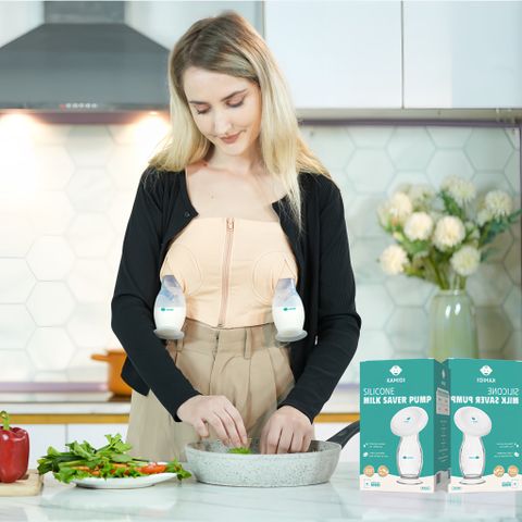 Cốc hứng sữa Kamidi tiện lợi