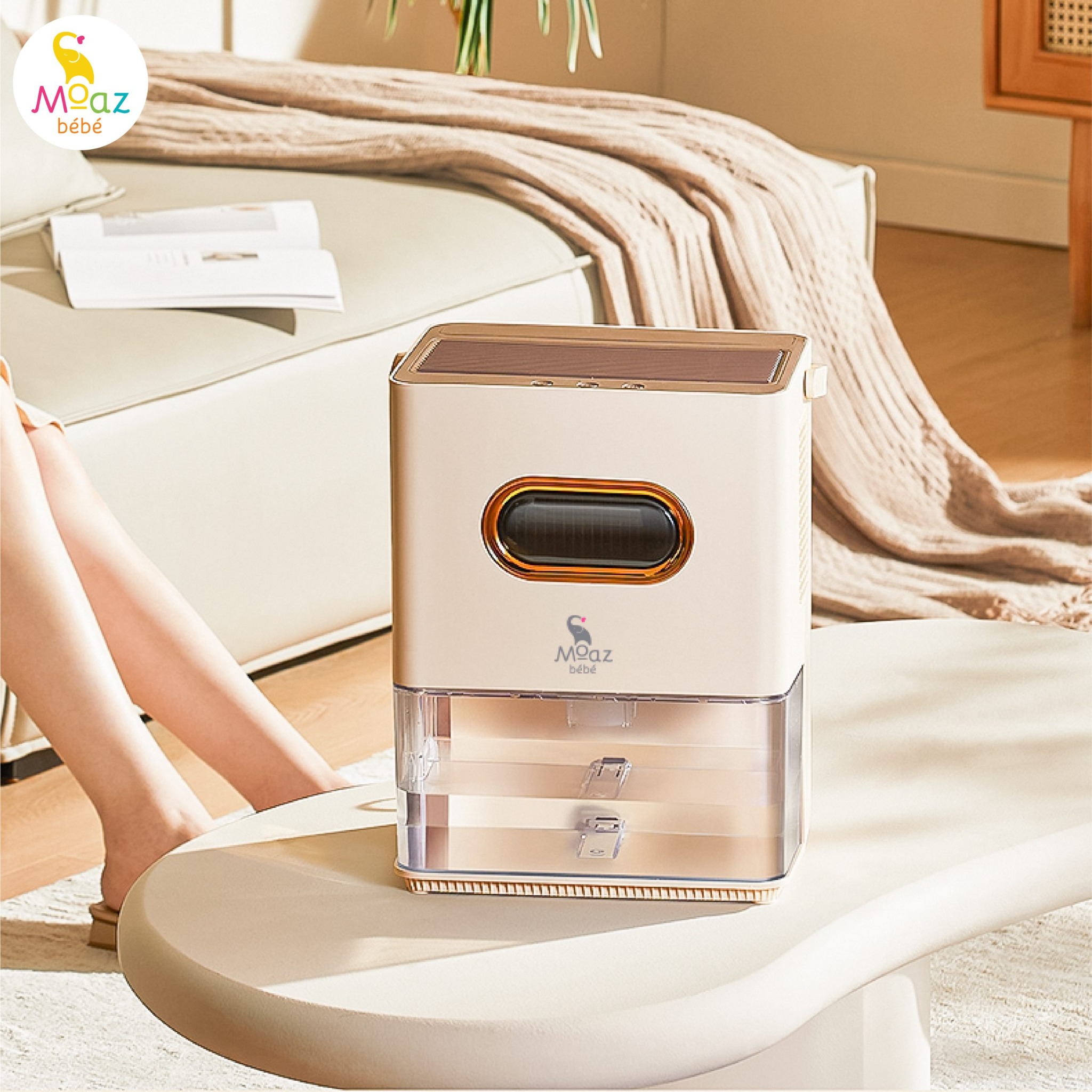Máy hút ẩm và lọc không khí thông minh Moaz BéBé MB-078