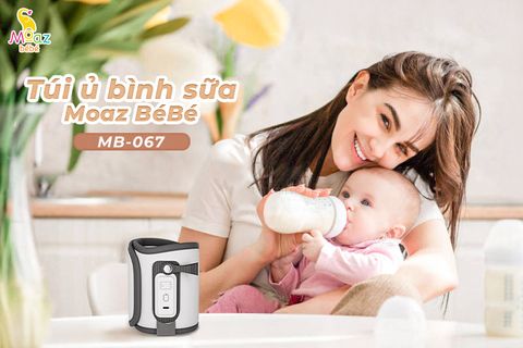Túi ủ bình sữa Moaz BéBé MB-067