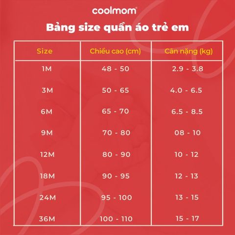 Bộ dài tay cài vai Coolmom chất liệu sợi tre cao cấp màu xanh cyan size 12M / CM-0018-12M-XC