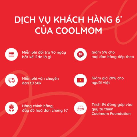 Bộ dài tay cài vai Coolmom chất liệu sợi tre cao cấp màu xám fog size 18M / CM-0018-18M-XF