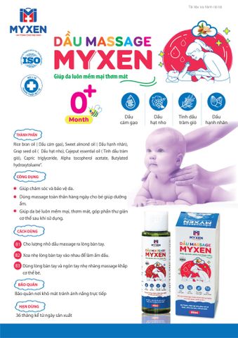 Dầu massage MYXEN DMS-01