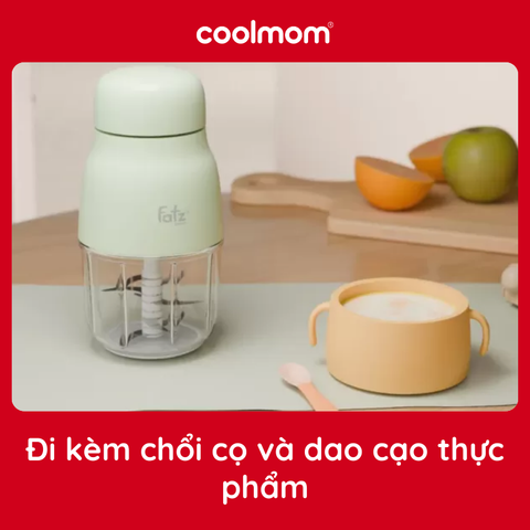 Máy xay thức ăn dặm đa năng cho bé Fatzbaby MIX 2-FB5001MB