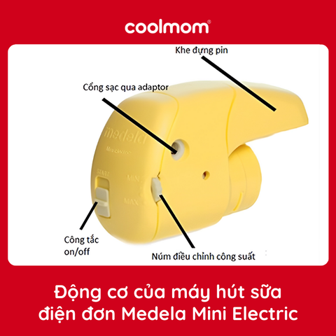 Máy hút sữa điện đơn Medela Mini Electric