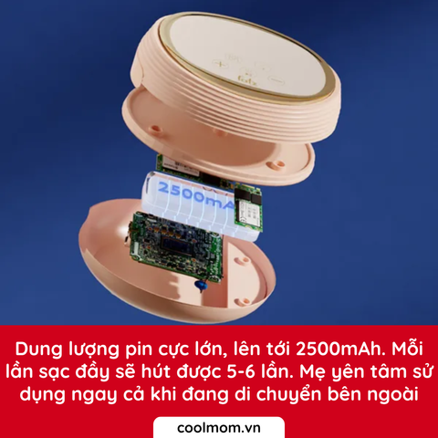 Máy hút sữa điện đôi và hút mũi Fatzbaby RESONANCE 8 PLUS FB1299BT