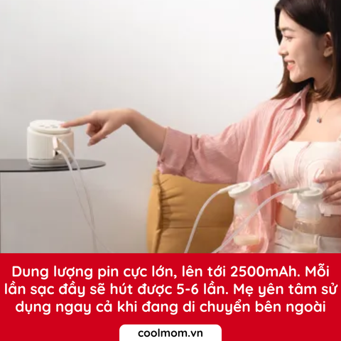 Máy hút sữa điện đôi rung mát xa Fatzbaby Resonance 11 PLUS FB1230BT