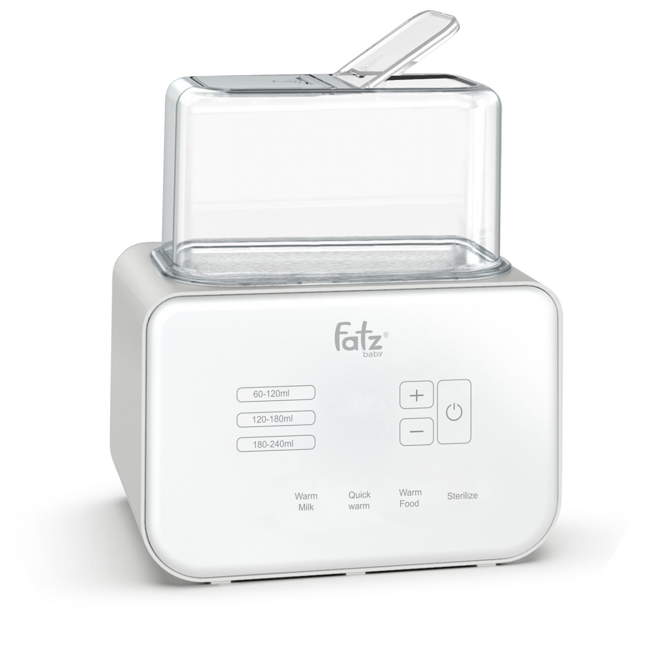 Máy hâm sữa tiệt trùng điện tử 2 bình Duo 5 Fatzbaby FB3203TN